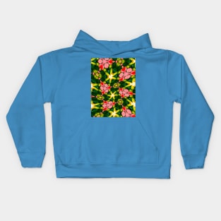 Cute Tropical Flower Pattern Kids Hoodie